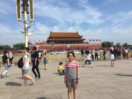 旅游天安门_500字