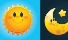 月亮和太阳_200字