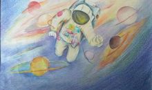 我来到了太空_450字