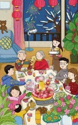让我们来看看新的一年的现场！每次我在新年的第一天都忙碌时，我经常和妈妈一起跑两家店铺！他们也将提前安排一个好的时代，所以第二天不会太忙。
