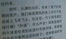 [寒假征文]年事_500字