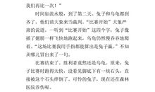 龟兔赛跑 续写_900字