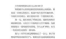 [寒假征文]寒假里的趣事之翻跟斗_700字