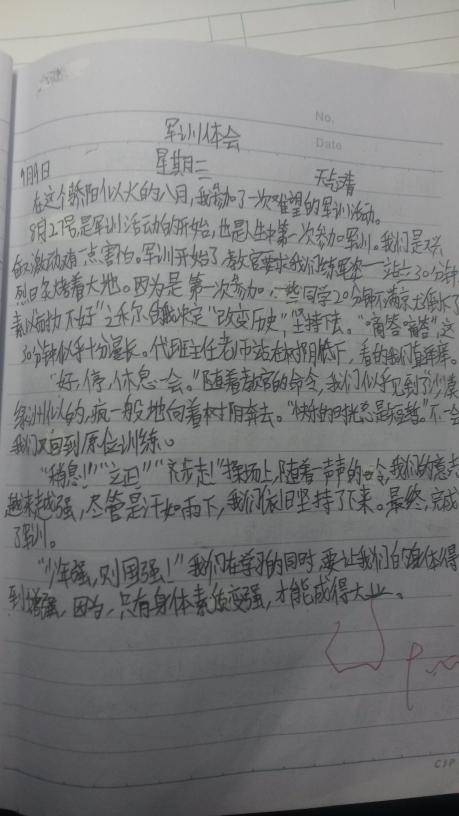 军事训练日记亮点_3000字