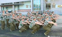 第一天军训生活_800字