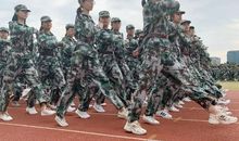 军训一步一个脚印_650字