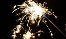 用黑色铅笔画场盛世烟花（二）_900字