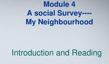 My neighbourhood_500字