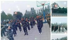 新生军训第一天_600字