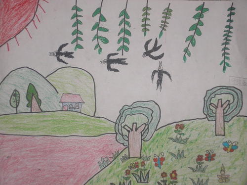 我爱美丽的春天_350字