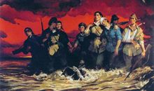 英勇的牺牲_500字