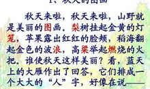 秋天的图画_150字