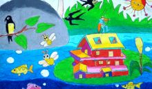 美丽富饶的家乡_350字