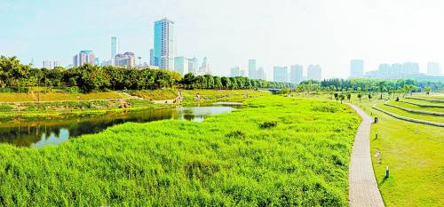 春天水景Park_600字