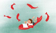 【微作文】金鱼_150字