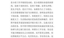 竞选小组长的演讲稿_300字