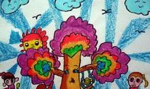 给大自然带来快乐的树_100字