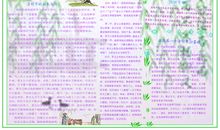 清明节手抄报：清明知识小报_20字