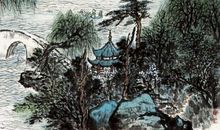 西湖又还春晚，水树乱莺啼。