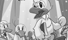 小鸭子脱险记_500字