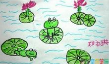 小青蛙的池塘_300字