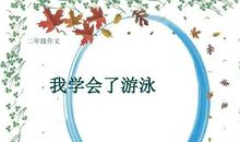 我学会了游泳_800字