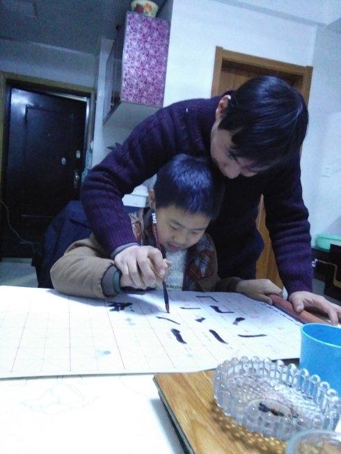 爸爸教我写一句话_400字