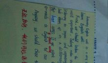 写朋友的一篇的英语作文_250字