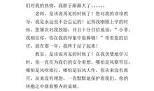 再见，叶心怡_400字