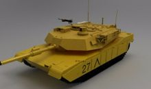 我的坦克模型_450字