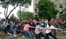 我最难忘的拔河比赛_500字