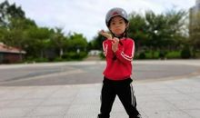 第一次学滑板_550字