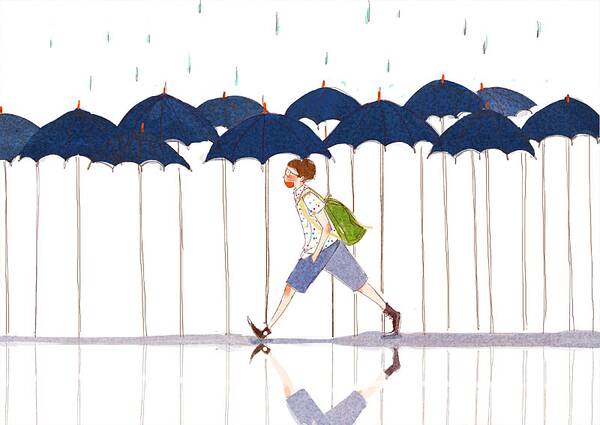 下雨天