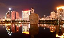 白鹭洲之美_500字