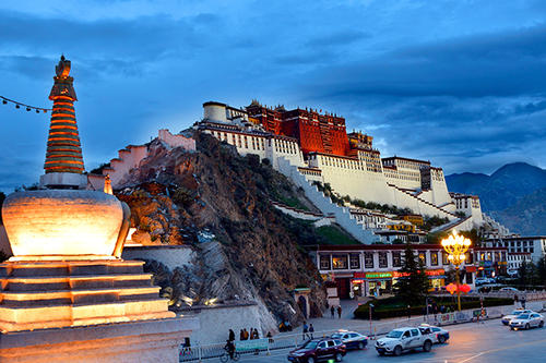 仰望布达拉宫_300字