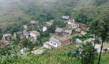 美丽的小山村_250字