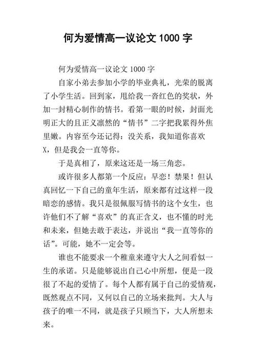 高毅_1000字