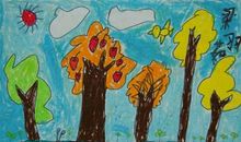 秋天是一幅图画_300字