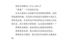 只记得，我梦过_1000字