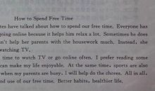 中考英语作文范文 A Poor Kid-一个可怜的孩子