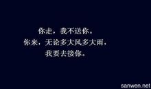 那些伤感的句子_200字