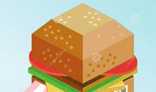 小猪圆圆的汉堡房子