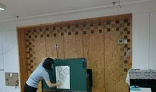 狗熊黑黑的葵花林