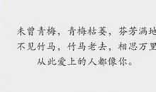 我的青梅，我的竹马_3000字