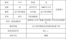 大三学生入党志愿书范文模板