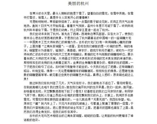 冬季假期日记_1200字