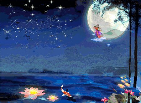 中秋节传奇：玉兔进入月球