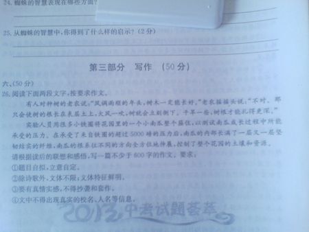 2006年，考试充满了作文：我想成为你的朋友_700字