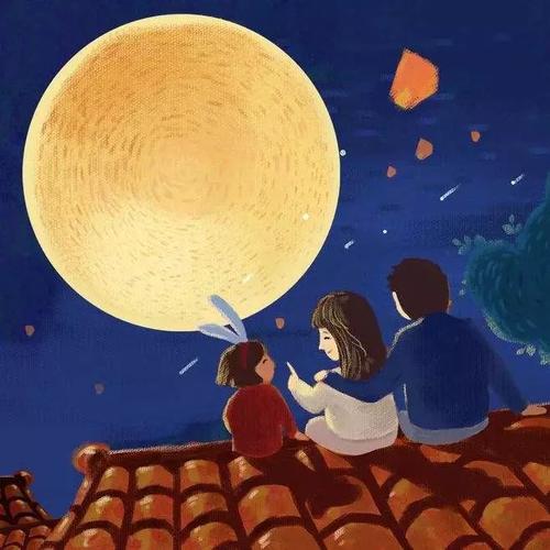 中秋节定制 - 文人欣赏