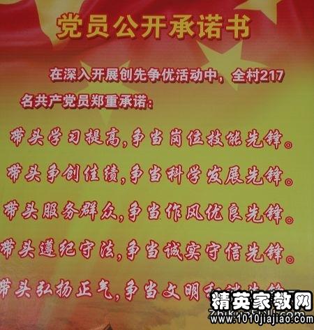 2018年医生党员公共承诺（3）
